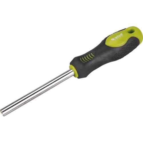 EXTOL CRAFT 53140 csavarhúzó markolat, mágneses csavarbehajtóval; CV., 1/4"×100mm ( 53140 )