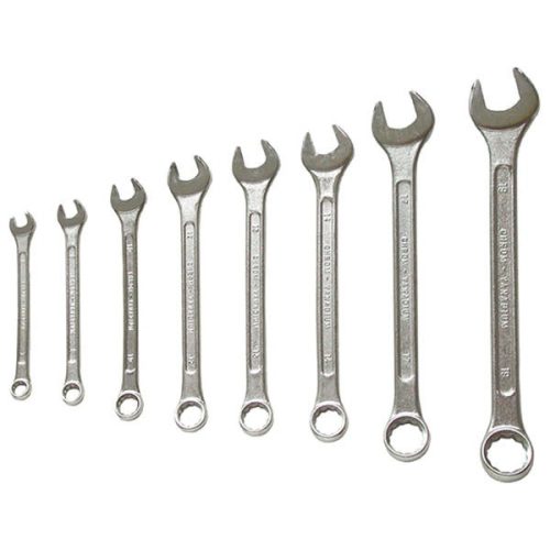 EXTOL PREMIUM 6319 csillag-villás kulcs klt., CrV., vászon tartóban; 8db, 7-19mm ( 6319 )