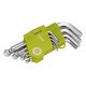 EXTOL CRAFT 66000 imbuszkulcs klt., rövid, Cr40 gömbfej, TÜV/GS; 9db, 1,5-10mm, bliszteren ( 66000 )