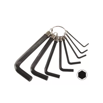   EXTOL CRAFT 6612 imbuszkulcs klt.; 10 db, (H2-2,5-3-4-5-6-8-10-12-14 mm) ( 6612 )