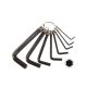 EXTOL CRAFT 6612 imbuszkulcs klt.; 10 db, (H2-2,5-3-4-5-6-8-10-12-14 mm) ( 6612 )