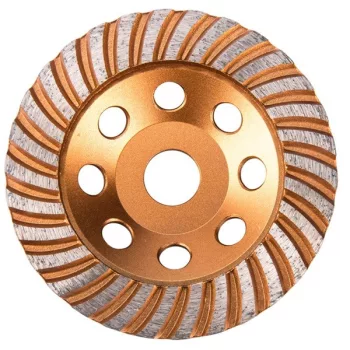   EXTOL INDUSTRIAL 8703102 gyémántcsiszoló korong; 125mm×22,2mm, Turbo/lamellás jellegű ( 8703102 )