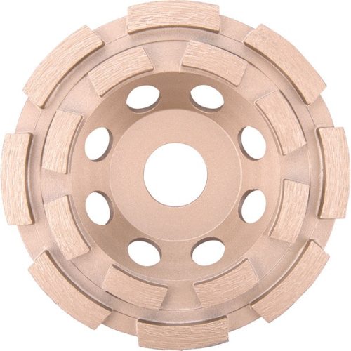 EXTOL INDUSTRIAL 8703122 gyémántcsiszoló korong; 125mm×22,2mm, kétsoros ( 8703122 )