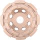 EXTOL INDUSTRIAL 8703122 gyémántcsiszoló korong; 125mm×22,2mm, kétsoros ( 8703122 )