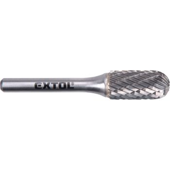   EXTOL INDUSTRIAL 8703725 keményfém turbómaró (rotormaró), hengeres, kerek orrú, átmérő 12×25mm/szár 6mm, keresztfogazás ( 8703725 )