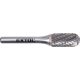 EXTOL INDUSTRIAL 8703725 keményfém turbómaró (rotormaró), hengeres, kerek orrú, átmérő 12×25mm/szár 6mm, keresztfogazás ( 8703725 )