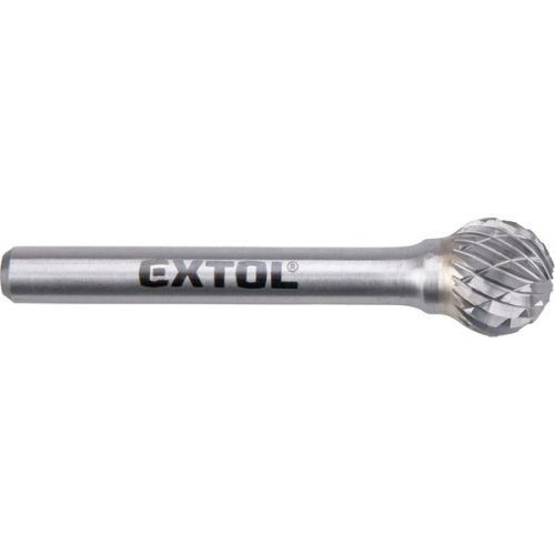 EXTOL INDUSTRIAL 8703735 keményfém turbómaró (rotormaró), gömb alakú, 12 mm átmérőjű/ 6 mm szárú, keresztfogazás ( 8703735 )