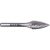 EXTOL INDUSTRIAL 8703765 keményfém turbómaró (rotormaró), íves, hegyes orrú, átmérő 12×25mm/szár 6mm, keresztfogazás ( 8703765 )