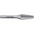 EXTOL INDUSTRIAL 8703785 keményfém turbómaró (rotormaró), kúpos, kerek orrú, átmérő 12×28mm/szár 6mm, keresztfogazás ( 8703785 )