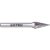EXTOL INDUSTRIAL 8703794 keményfém turbómaró (rotormaró), kúpos, hegyes orrú, átmérő 10×20mm/szár 6mm, keresztfogazás ( 8703794 )