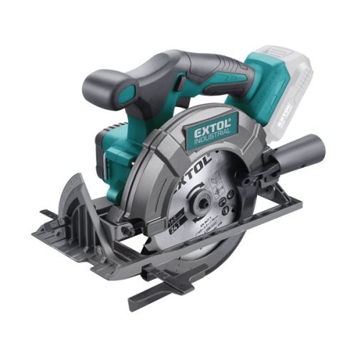 EXTOL INDUSTRIAL 8791823 akkus körfűrészgép, Share20V, 20V, Li-ion, 0-3650 ford/perc, 165 mm tárcsa, AKKU és TÖLTŐ NÉLKÜL ( 8791823 )