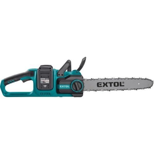 EXTOL INDUSTRIAL 8791920 akkus láncfűrészgép, Share20V, 20V, Li-ion, 400 mm, 2db 4000 mAh Li-ion akku, 1db töltő ( 8791920 )