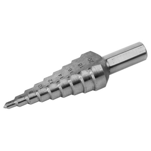 EXTOL PREMIUM 8801163 lépcsős fémfúró HSS, 13 lépcsős (6-30mm, 2mm lépcsők), befogás: 10mm ( 8801163 )