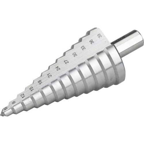 EXTOL PREMIUM 8801166 lépcsős fémfúró HSS, 12 lépcsős (6-39mm, 3mm lépcsők) ( 8801166 )