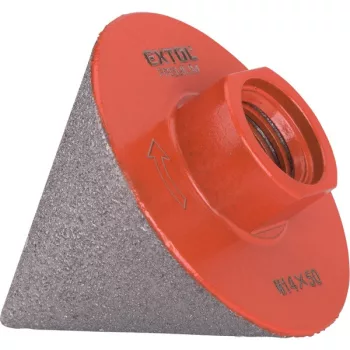   EXTOL PREMIUM 8801852 lyukmaró, kúpos (lyuktágító/lyukfúró/furat csiszoló) csempére, gyémánt bevonat; 50mm × M14, sarokcsiszolóra ( 8801852 )