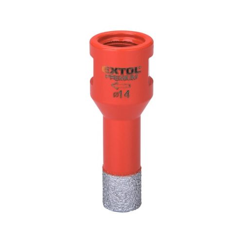 EXTOL PREMIUM 8801863 körkivágó csempére, gyémánt vágóél; 14mm × M14, sarokcsiszolóba fogható ( 8801863 )