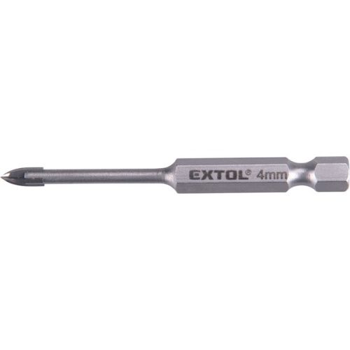 EXTOL PREMIUM 8801885 fúró üvegre, kerámiára és csempére, keményfém lapkás; 5×75mm, 1/4" hatszög befogás ( 8801885 )