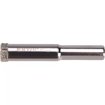   EXTOL PREMIUM 8801980 körkivágó üvegre, kerámiára  és csempére, gyémánt vágóél; 12×65mm, fúrógépbe fogható ( 8801980 )