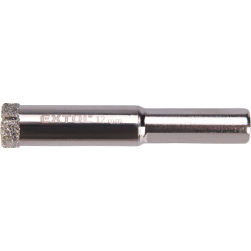 EXTOL PREMIUM 8801980 körkivágó üvegre, kerámiára  és csempére, gyémánt vágóél; 12×65mm, fúrógépbe fogható ( 8801980 )