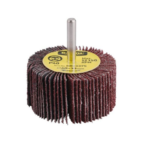 EXTOL PREMIUM 8803375 lamellás csiszoló, csapos, 6 mm befogás, Alu-Oxid, 60×30mm; P40, max.: 12.150 ford./perc ( 8803375 )