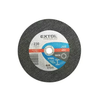   EXTOL PREMIUM 8808119 vágókorong acélhoz/inoxhoz, kék; 230×1,9×22,2mm, max 6.600 ford/perc, (darabáras, de csak ötösével rendelhető) ( 8808119 )