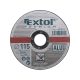 EXTOL PREMIUM 8808400 vágókorong alumíniumhoz, szürke; 115×1,0×22,2mm, max 13300 ford/perc ( 8808400 )