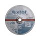 EXTOL PREMIUM 8808702 csiszoló korong acélhoz, kék; 125×6,0×22,2mm, max 12200 ford/perc ( 8808702 )