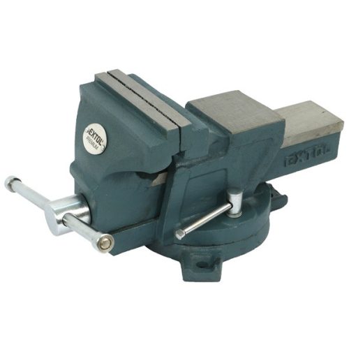 EXTOL PREMIUM 8812622 satu forgatható;100 mm, 5 kg, max.befogás: 100mm, max. összeszorító erő: 12kN, pofák keménysége: HRC 48-52 ( 8812622 )