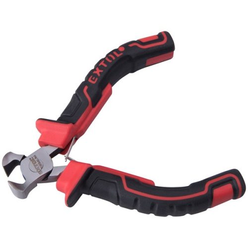 EXTOL PREMIUM 8813022 homlokcsípő fogó, mini; 115 mm, kétszínű műanyag nyél, rugós ( 8813022 )