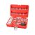 EXTOL PREMIUM 8818101 dugókulcs klt. CV., 45fog; 1/4", 57db, dugófejek: 4-14mm, bitdugófej (-, +, imbusz, torx) ( 8818101 )