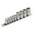 EXTOL PREMIUM 8818114 dugófej klt., E-TORX; 1/4"×5db (E5-E6-E7-E8-E10), 1/2"×4db, (E12-E14-E16-E18), tartó sínen ( 8818114 )