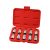 EXTOL PREMIUM 8818120 bitdugófej klt., 10db, imbusz, 1/2"×55mm (HEX 3-4-5-6-7-8-10-12-14-17), CrV/S2 ( 8818120 )