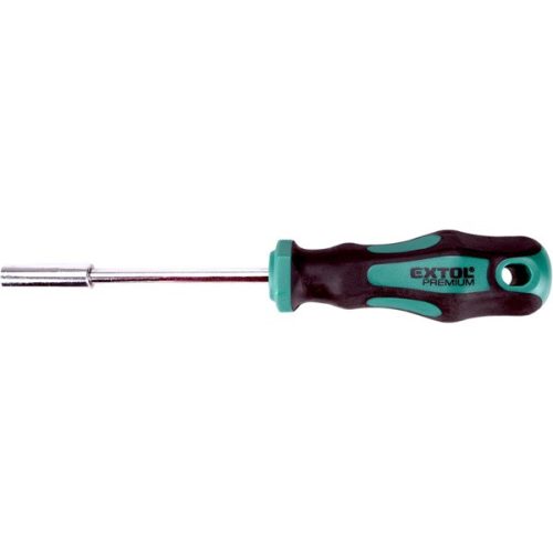 EXTOL PREMIUM 8819239 csavarhúzó markolat, mágneses csavarbehajtóval; CV., 1/4"×100mm ( 8819239 )