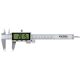 EXTOL PREMIUM 8825221 digitális tolómérő; 0,01×150mm, mélységmérővel, rozsdamentes acél, pontosság ±0,02 mm, IP54 ( 8825221 )