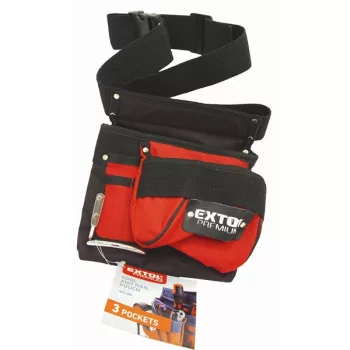   EXTOL PREMIUM 8858001 szerszámtartó öv, 3+2 zseb, nylon szövet, műanyag csat ( 8858001 )