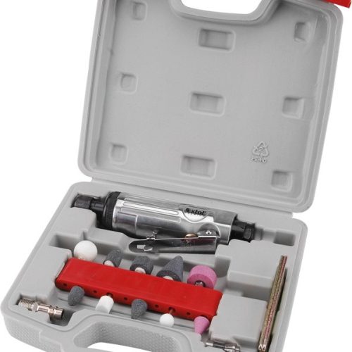 EXTOL PREMIUM 8865002 furatköszörű klt., 16 db,  befogás: 6mm/3mm, köszörűfejek (6/3mm befogás), 22.000 1/min, 113l/min, 6,3 bar ( 8865002 )
