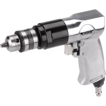   EXTOL PREMIUM 8865025 pneumatikus fúrógép,1-10mm befogás, kulcsos tokmány (3/8"-24UNF) 1.800 1/min, 113l/min, 6,3 Bar, 1/4" tömlőcsatl.,1,1 kg ( 8865025 )