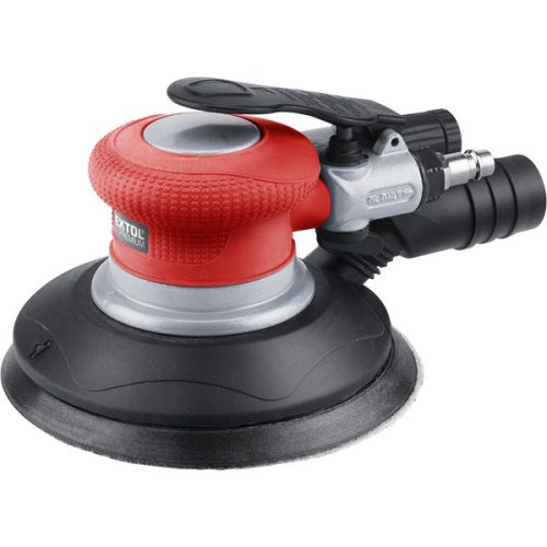 EXTOL PREMIUM 8865038 pneumatikus rotációs csiszoló, 150mm, excentricitás: 5mm; 10.500 1/min, 150l/min, 6 Bar, 1/4" tömlőcsatlakozó, 0,96 kg ( 8865038 )