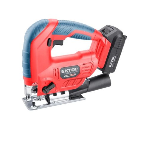 EXTOL PREMIUM 8891824 akkus dekopírfűrészgép, Share20V, 20V, Li-ion, 1db akku, 1db töltő, 2000 mAh ( 8891824 )
