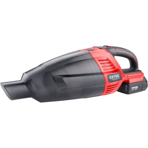 EXTOL PREMIUM 8891872 akkus porszívó, Share20V, 20V, Li-ion, 1db akku, 1db töltő, HEPA szűrő ( 8891872 )