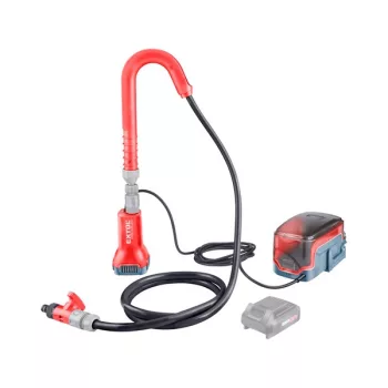   EXTOL PREMIUM 8891931 akkus esővíz (hordóürítő) szivattyú, Share20V, 80W, szállító telj: 1,9 m3/h, Li-ion,  AKKU és TÖLTŐ NÉLKÜL! ( 8891931 )