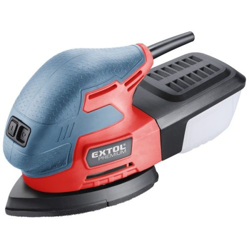 EXTOL PREMIUM 8894002 vibrációs delta csiszológép 220W, 85×148mm; 13000/perc ( 8894002 )
