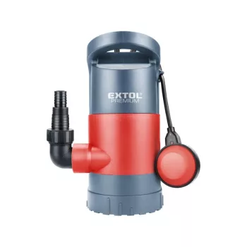   EXTOL PREMIUM 8895013 szennyvíz búvárszivattyú, talp magasság 3 méretben állítható, 900 W, szállító teljesítmény: 13m3/h, max. száll. 9 m ( 8895013 )