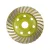 EXTOL CRAFT 903004 gyémántcsiszoló korong; 115mm×22,2mm, Turbo/lamellás jellegű ( 903004 )