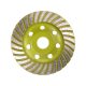 EXTOL CRAFT 903005 gyémántcsiszoló korong; 125mm×22,2mm, Turbo/lamellás jellegű ( 903005 )