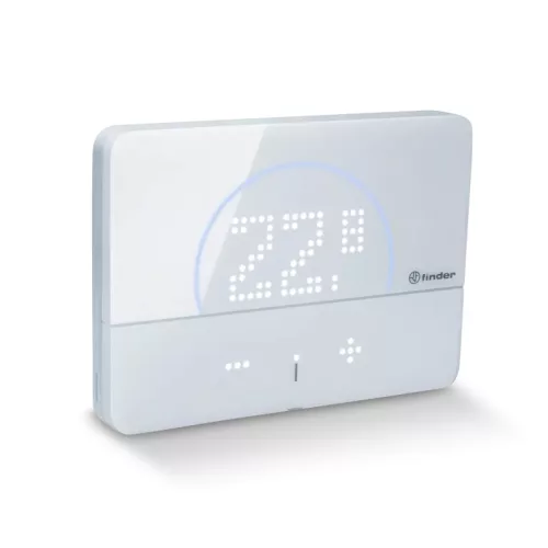 Finder 1C.B1.9.005.0007 BLISS2 intelligens szobatermosztát fehér