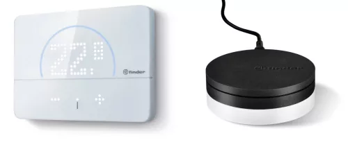 Finder 1C.B1.9.005.0007POA BLISS2 intelligens szobatermosztát fehér GATEWAY-jel