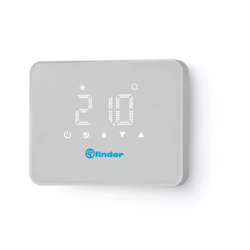 Finder 1T.91.9.003.0000 BLISS T digitális szobatermosztát fehér