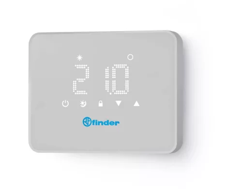 Finder 1T.91.9.003.0000 BLISS T digitális szobatermosztát fehér