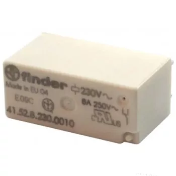 Finder 41.52.8.230.0000 alacsony printrelé 8 A 2 váltóérintkező 230 V AC AgNi